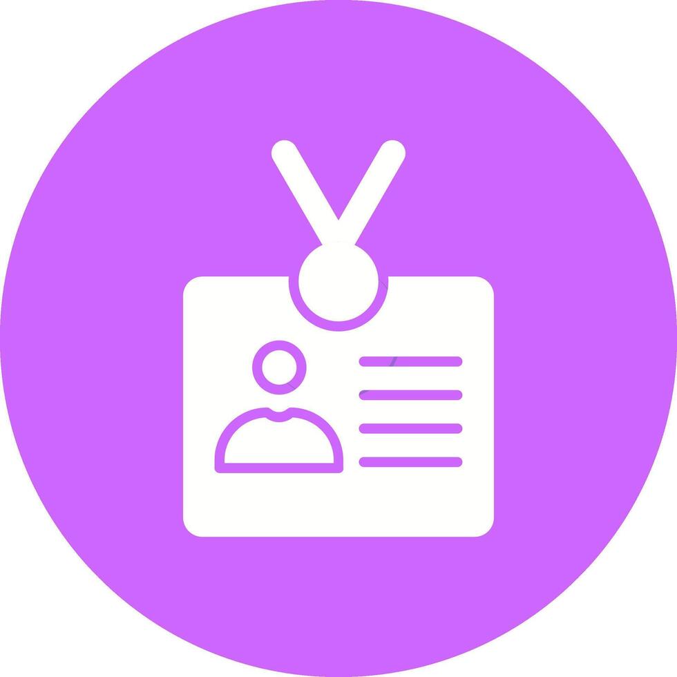 Identity Card I Vector Icon
