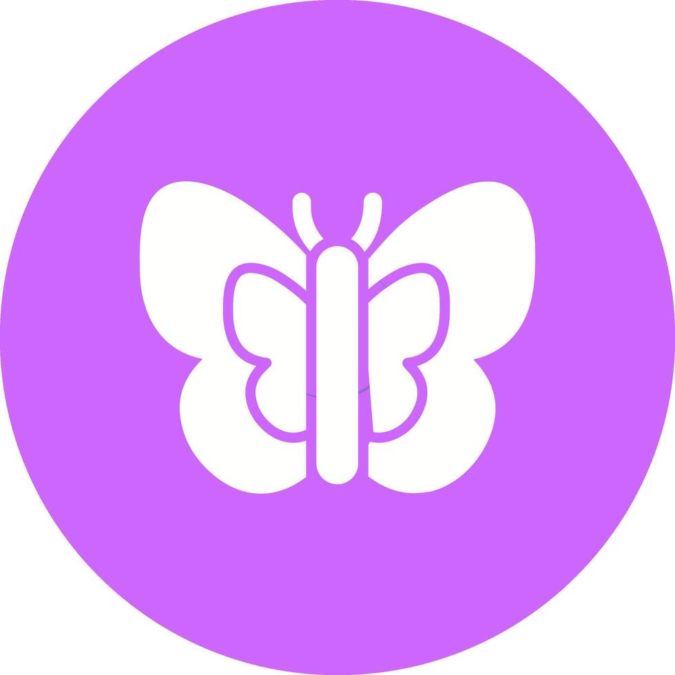 icono de vector de mariposa