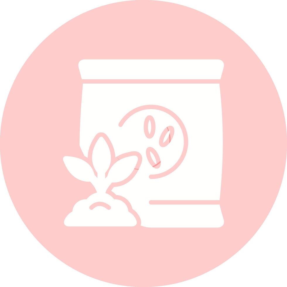Fertilizer Bag Vector Icon