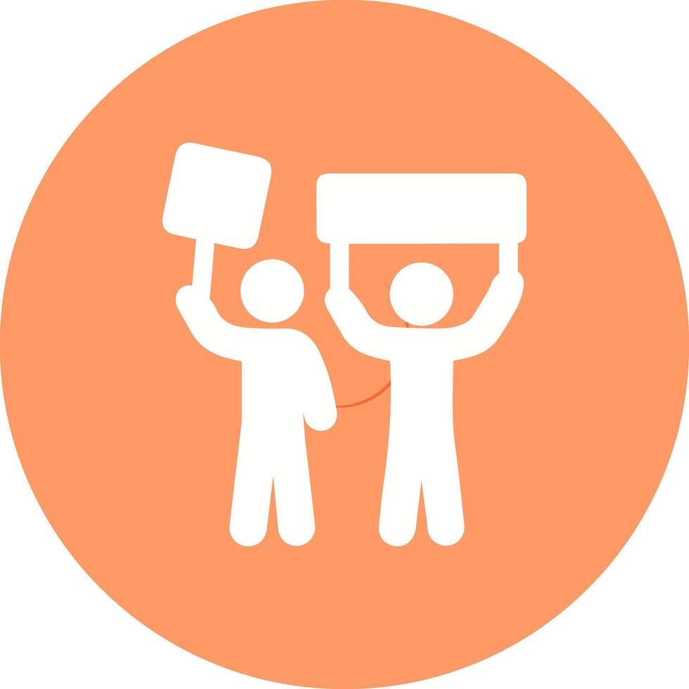 Protester Vector Icon