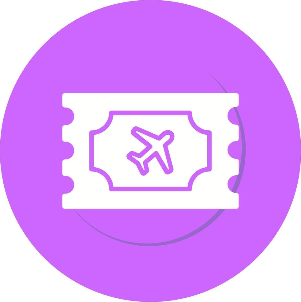 Plane Tickets Vector Icon