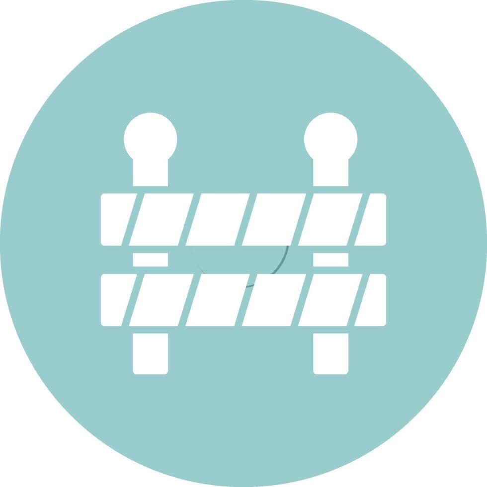 Roadblock Vector Icon