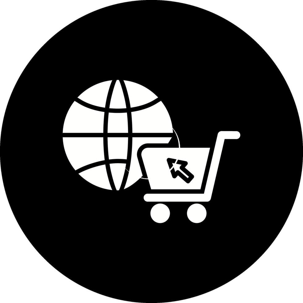 mi comercio en línea Tienda vector icono