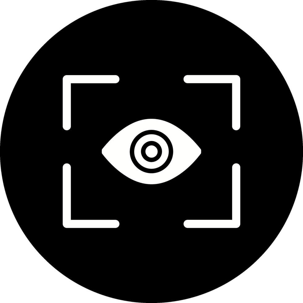 Eye Scan Vector Icon