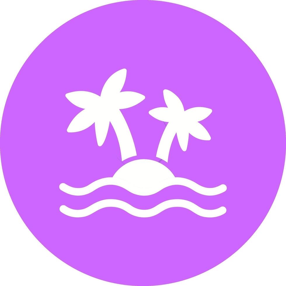 Island Vector Icon