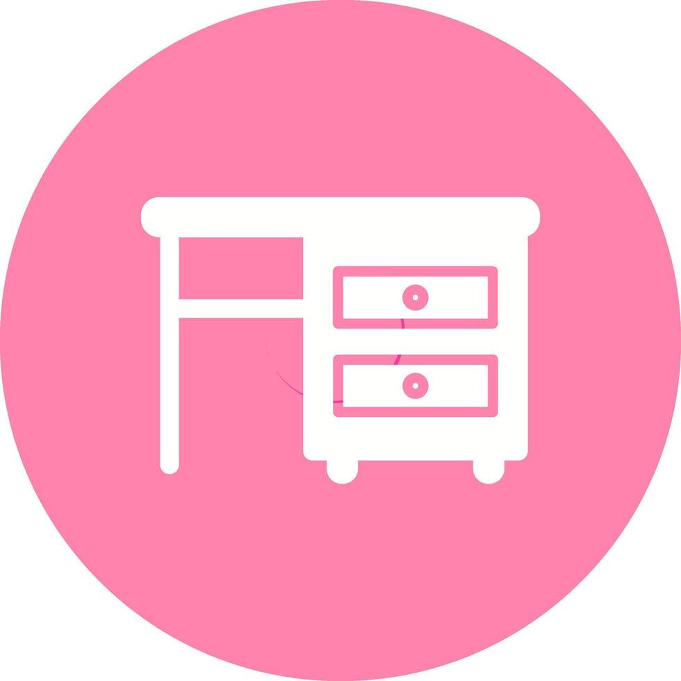 Table with Drawers I Vector Icon