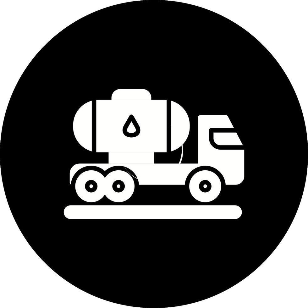 Tank Truck Vector Icon