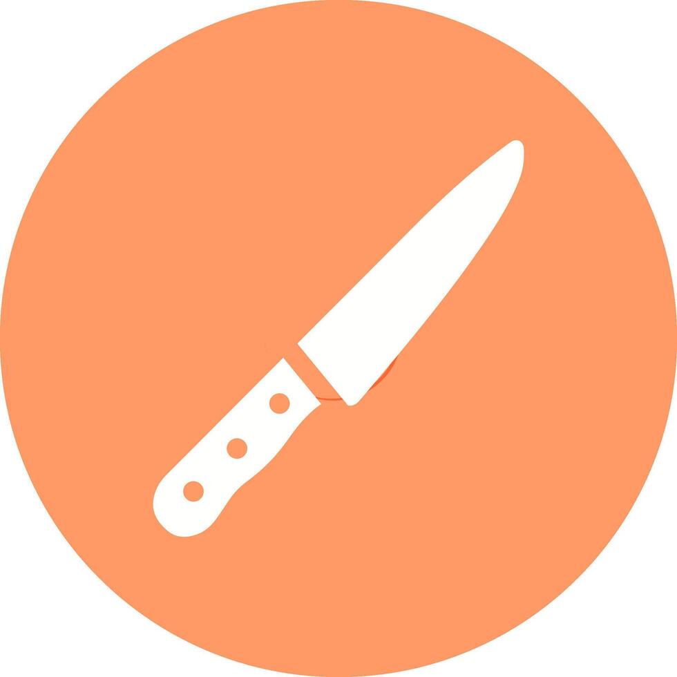icono de vector de cuchillo