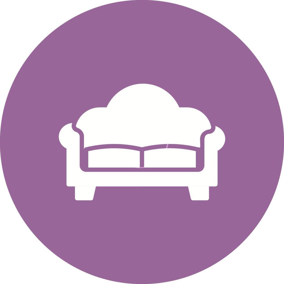 Double Sofa Vector Icon