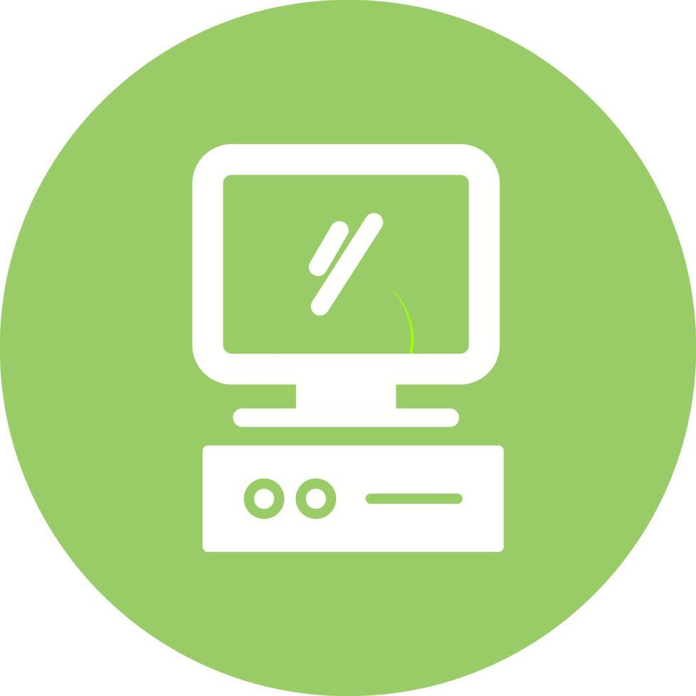 Computer Vector Icon