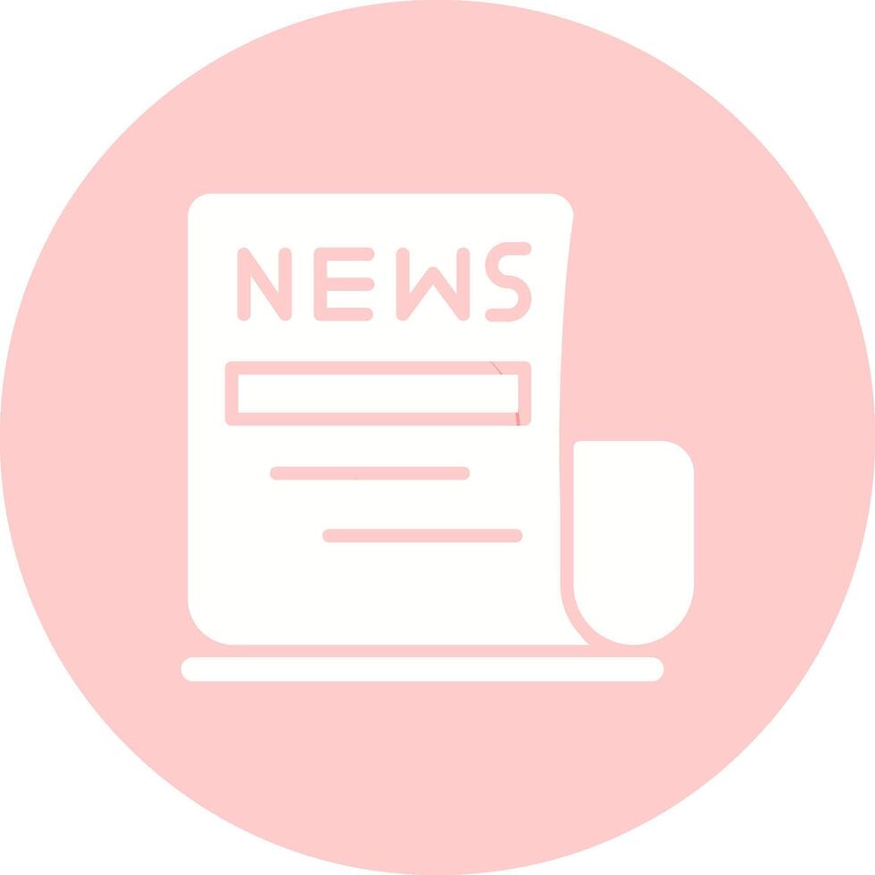 Newspaper Vector Icon
