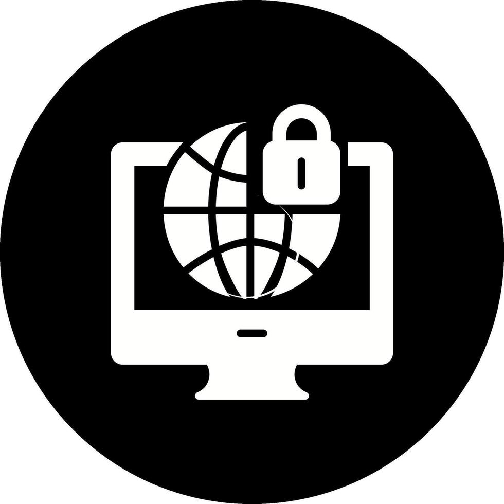 Internet Security Vector Icon