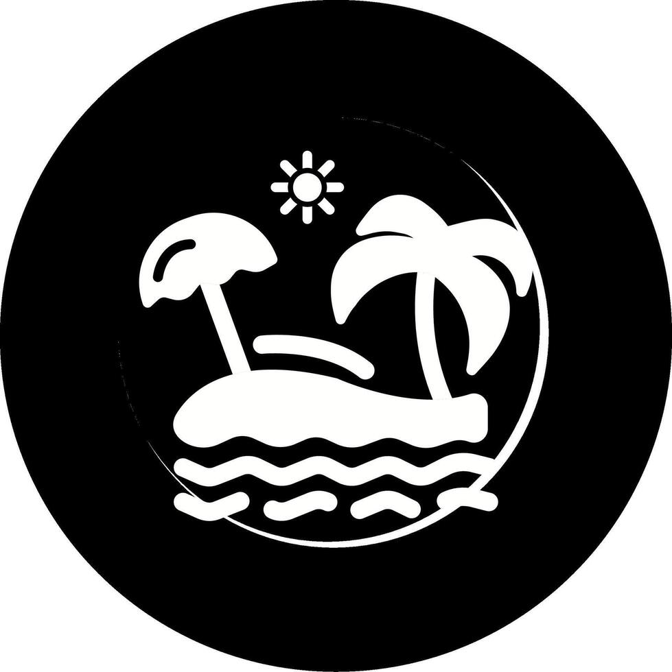 Beach Vector Icon