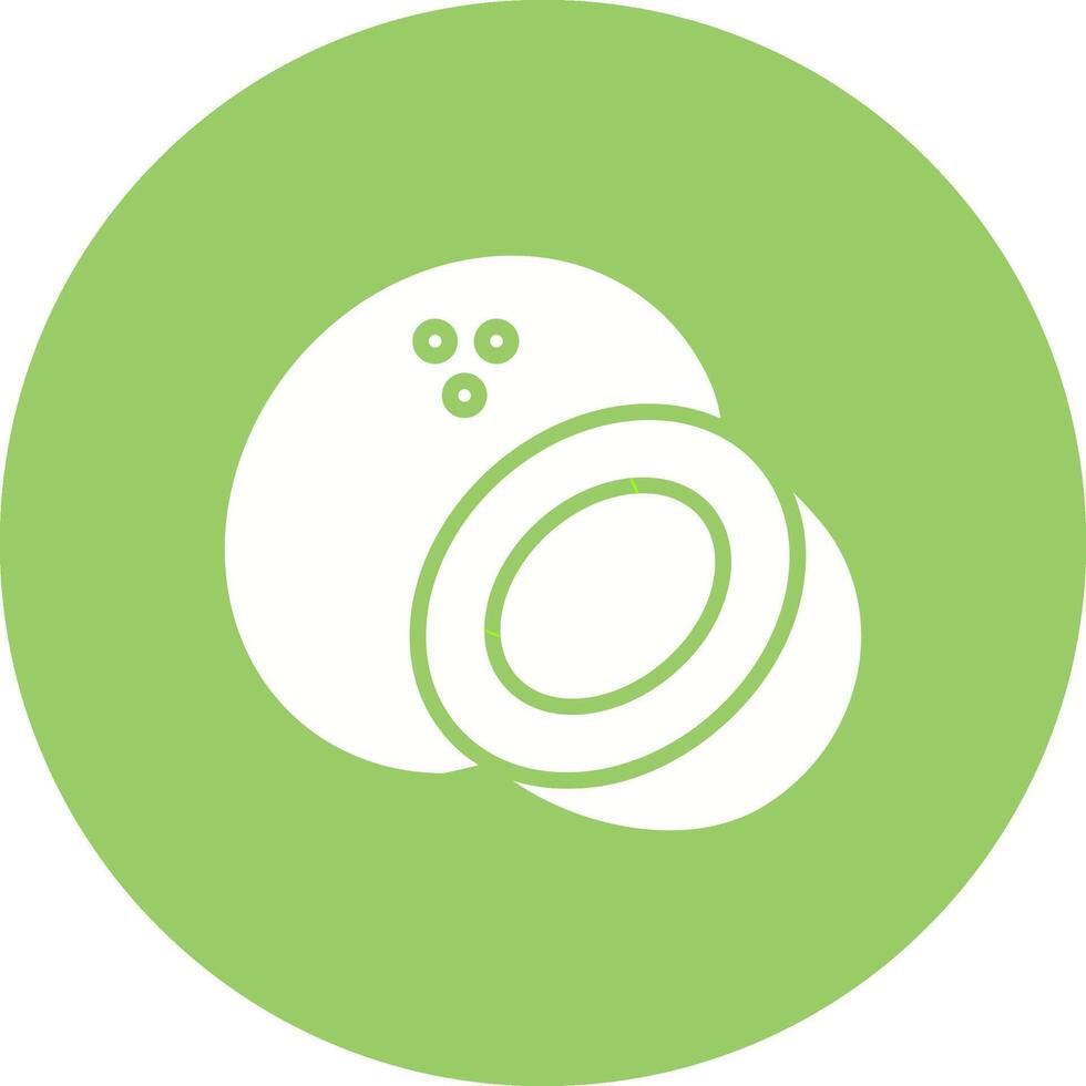 Coconut Vector Icon