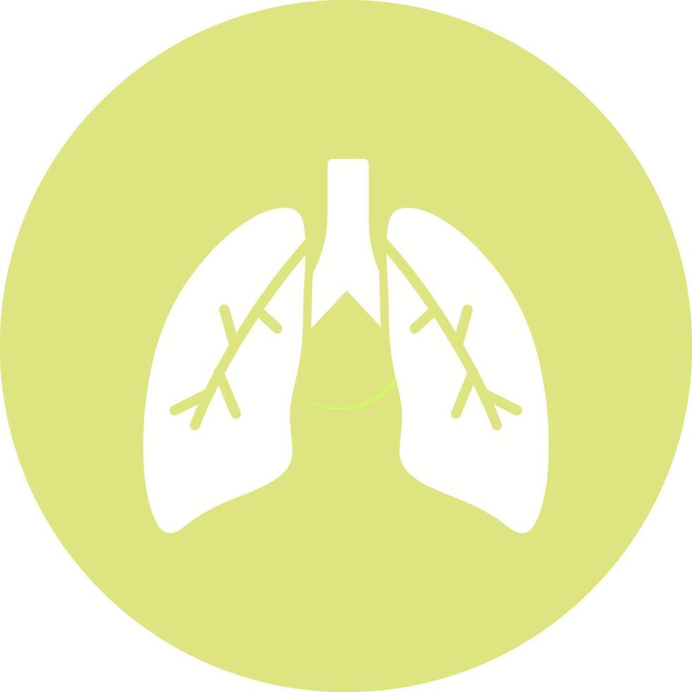 Lungs Vector Icon