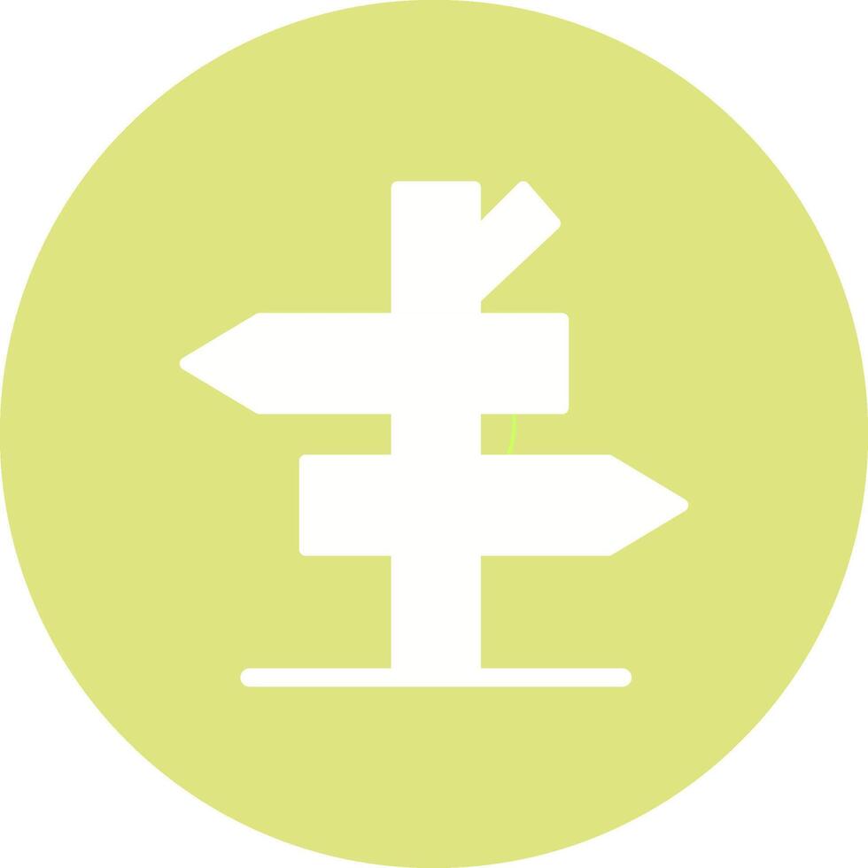 Road Sign Vector Icon