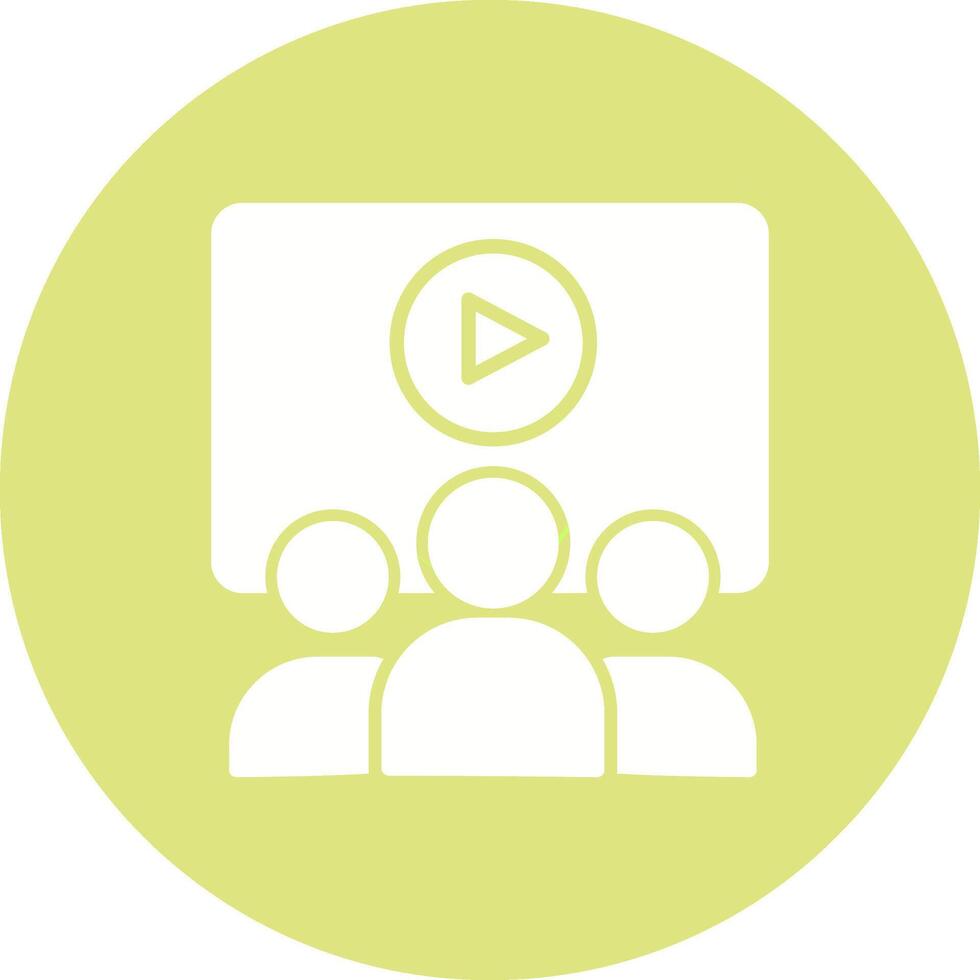 Online Course Vector Icon