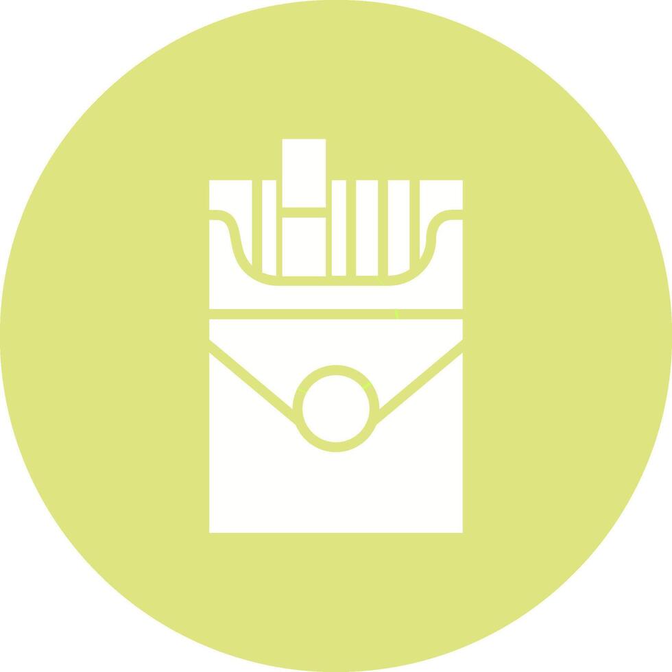 Cigarette Pack Vector Icon