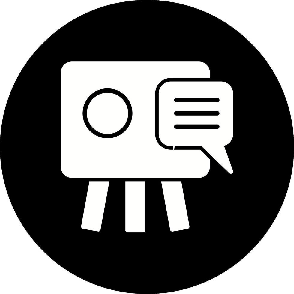 Message Board Vector Icon