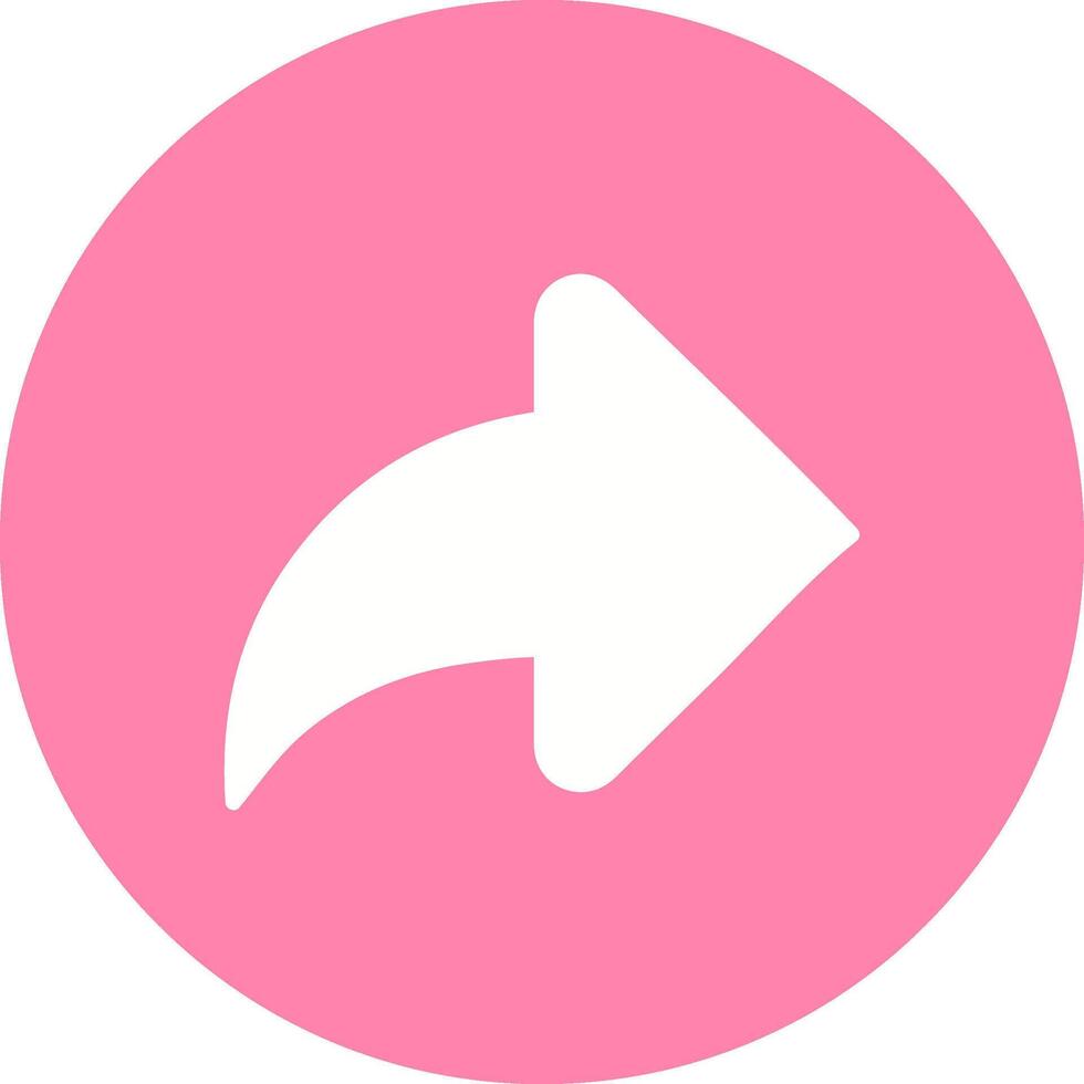Right Back Arrow Vector Icon