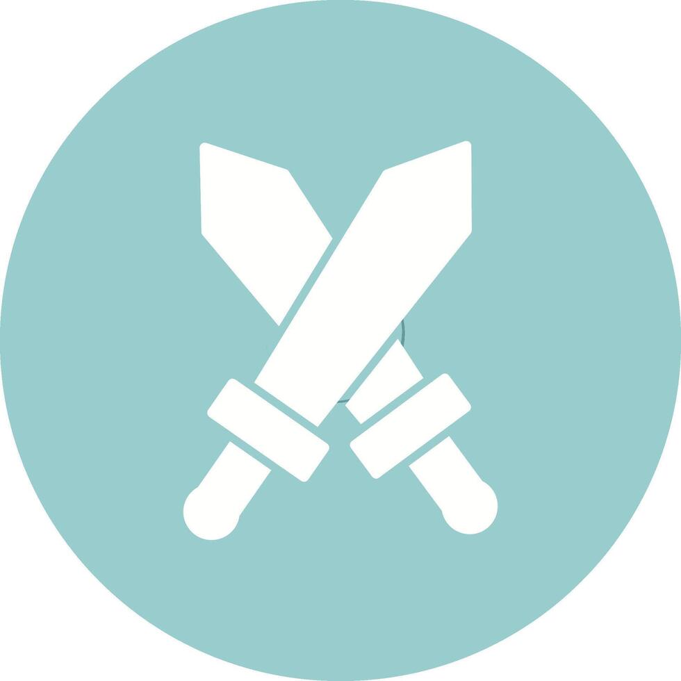 Two Swords Vector Icon