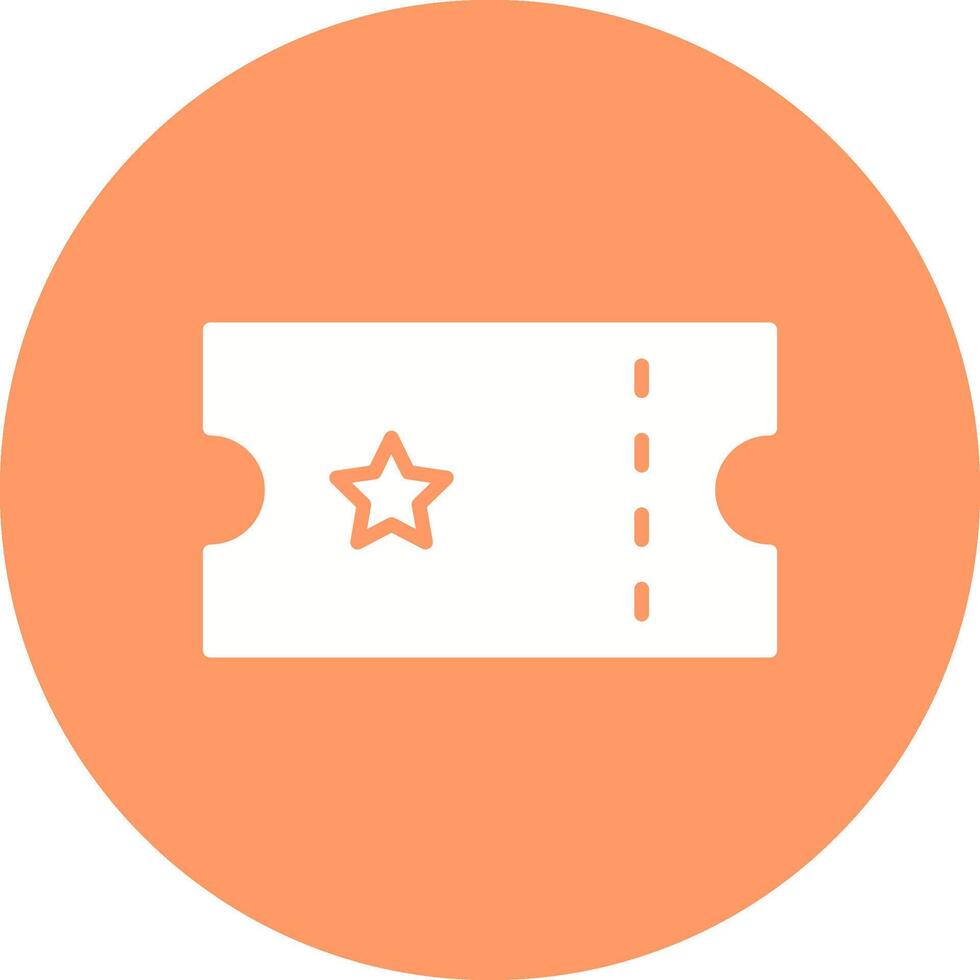Ticket Vector Icon
