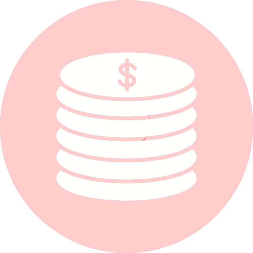 Stack of Coins Vector Icon