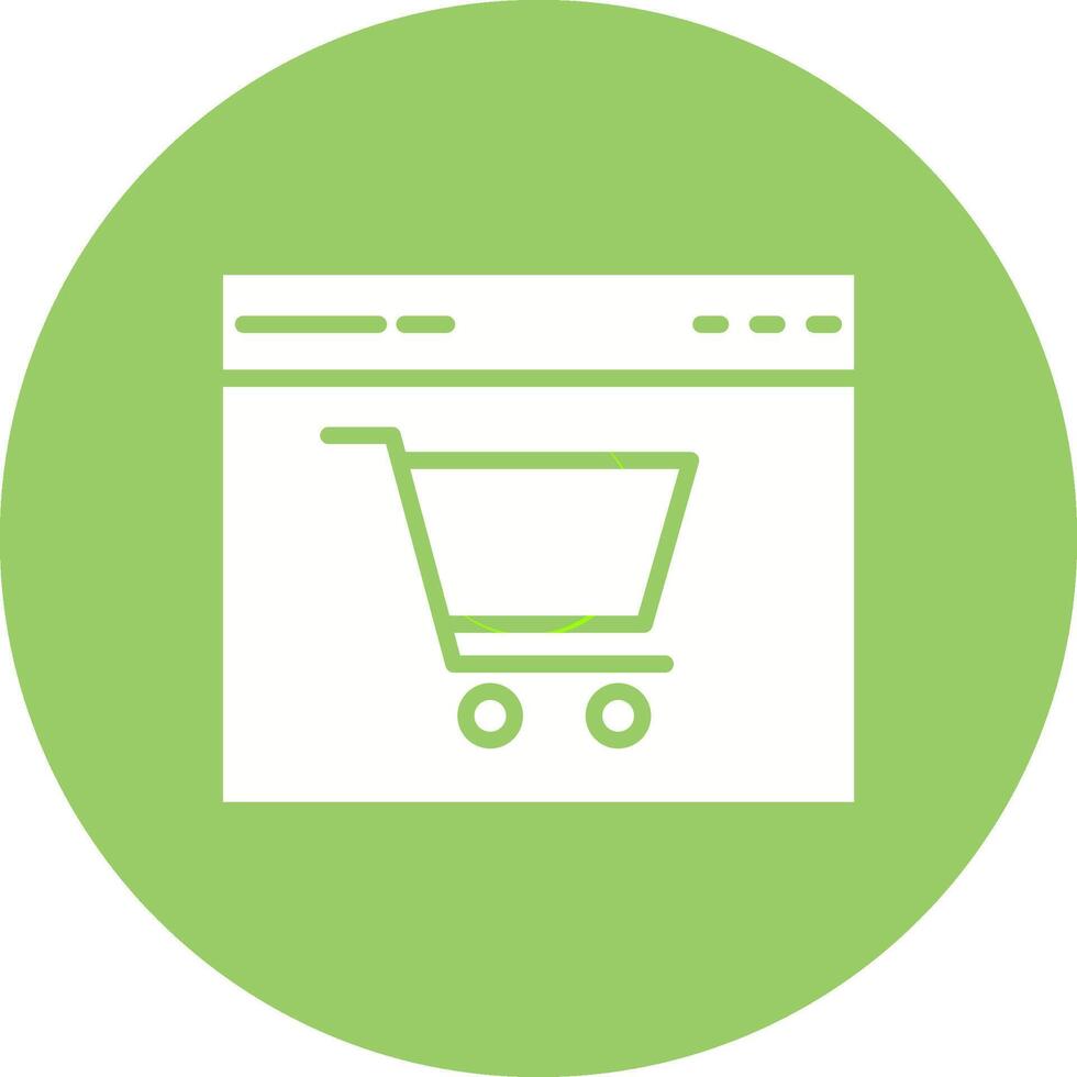 Ecommerce Website Vector Icon