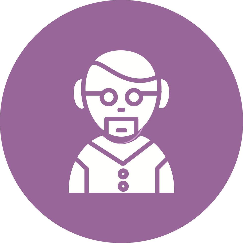 Male Professor Vector Icon