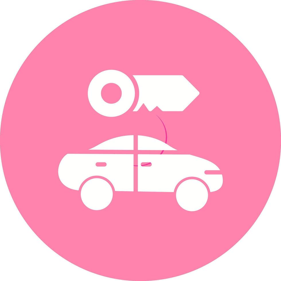 Rent a Car Vector Icon