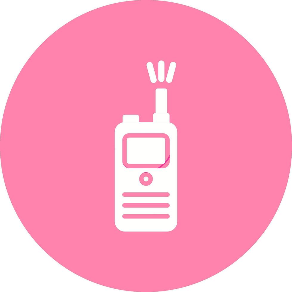 Walkie Talkie Vector Icon