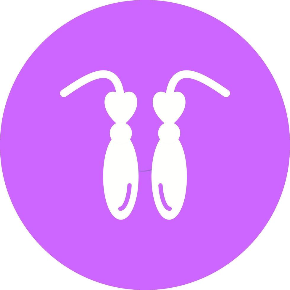 Earrings Vector Icon