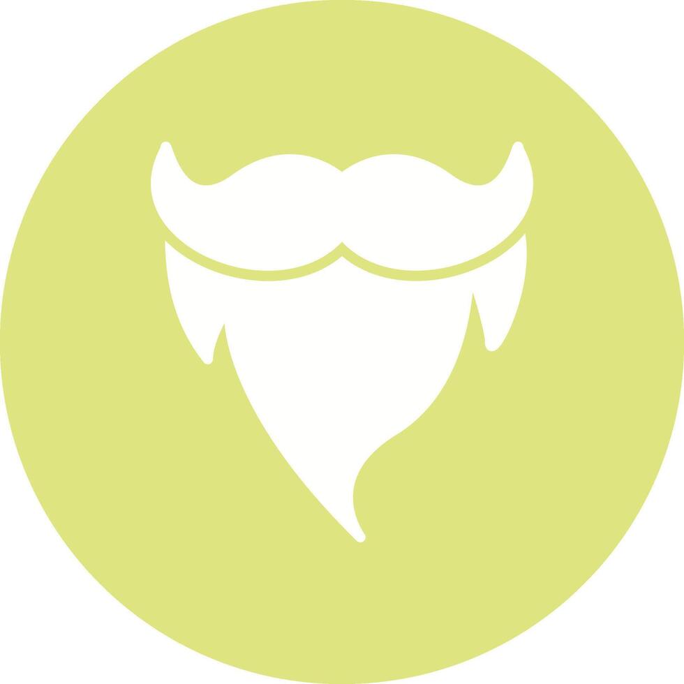 Beard and Moustache II Vector Icon