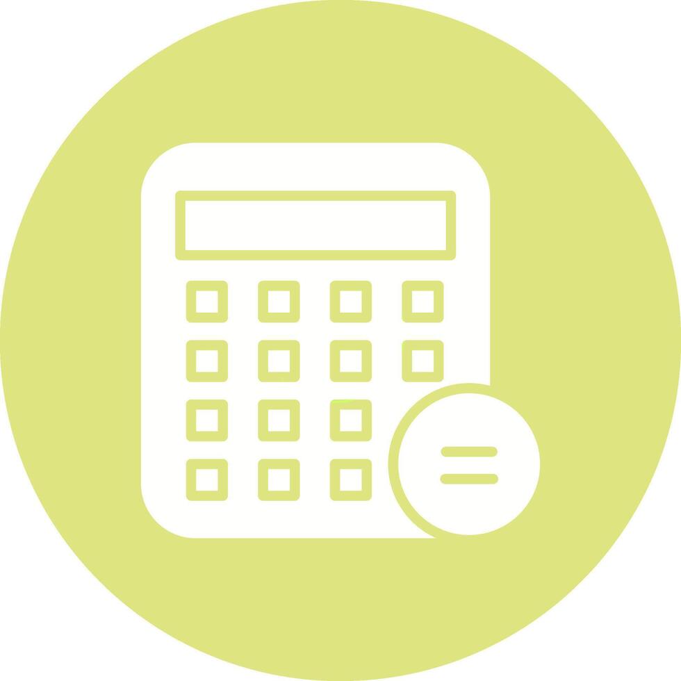 Business Calculator Vector Icon