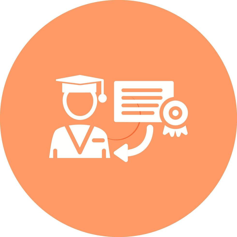 Receiving Degree Vector Icon