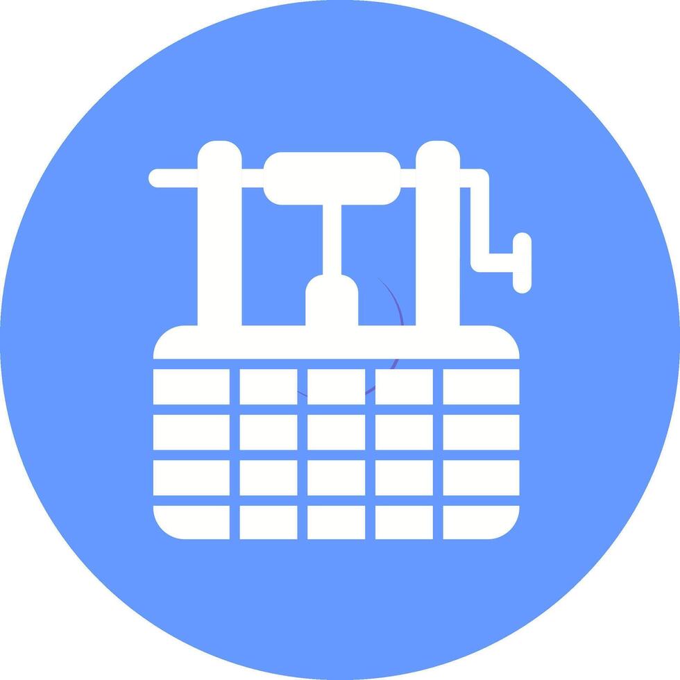 Water Well Vector Icon