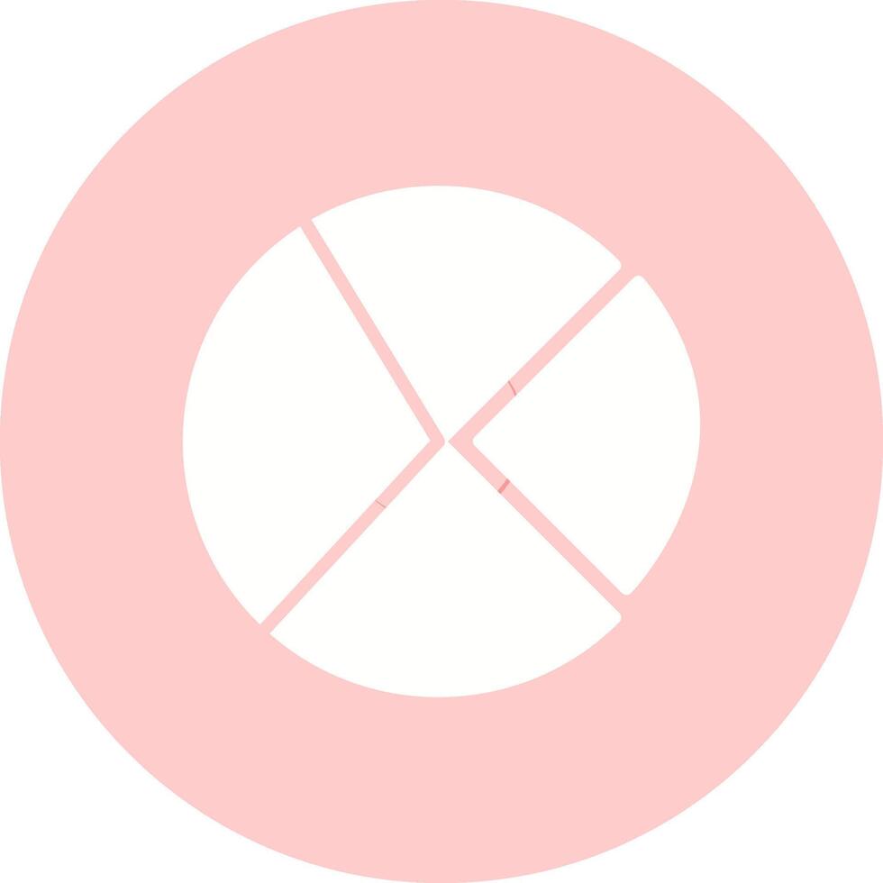 Pie Chart Vector Icon