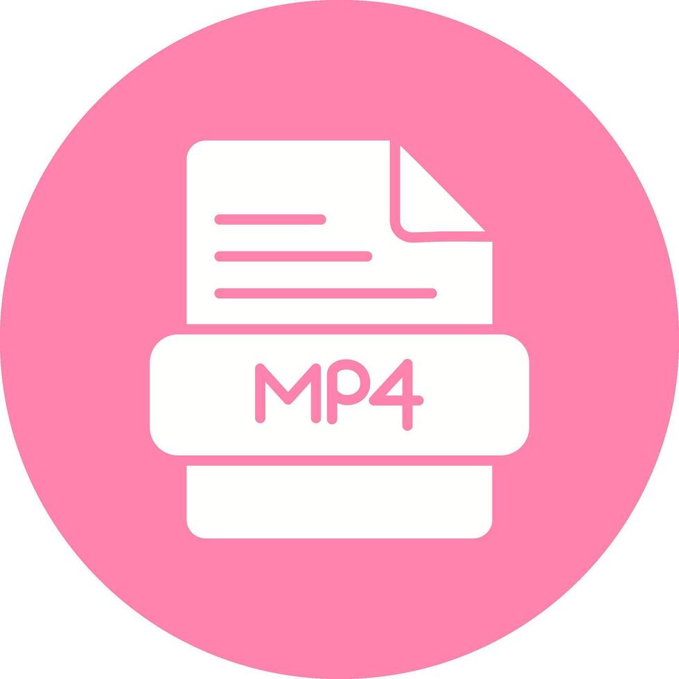 MP4 Vector Icon