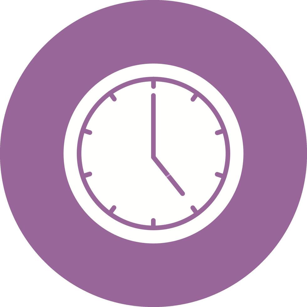 icono de vector de reloj