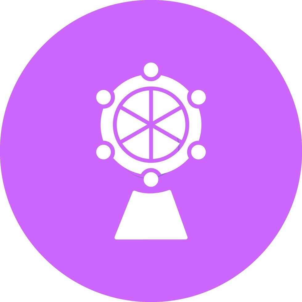 Ferris Wheel Vector Icon