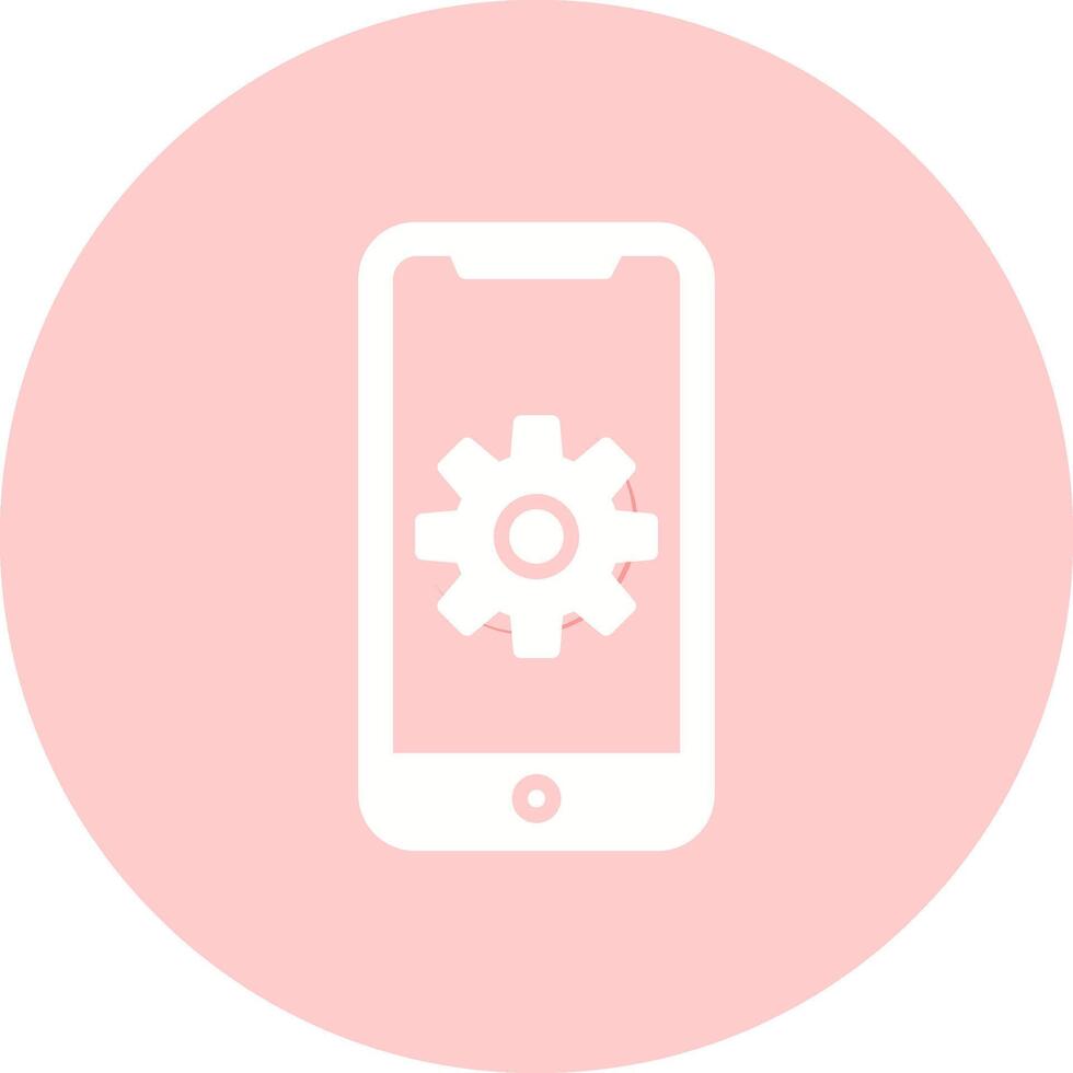 Mobile App Developing Vector Icon
