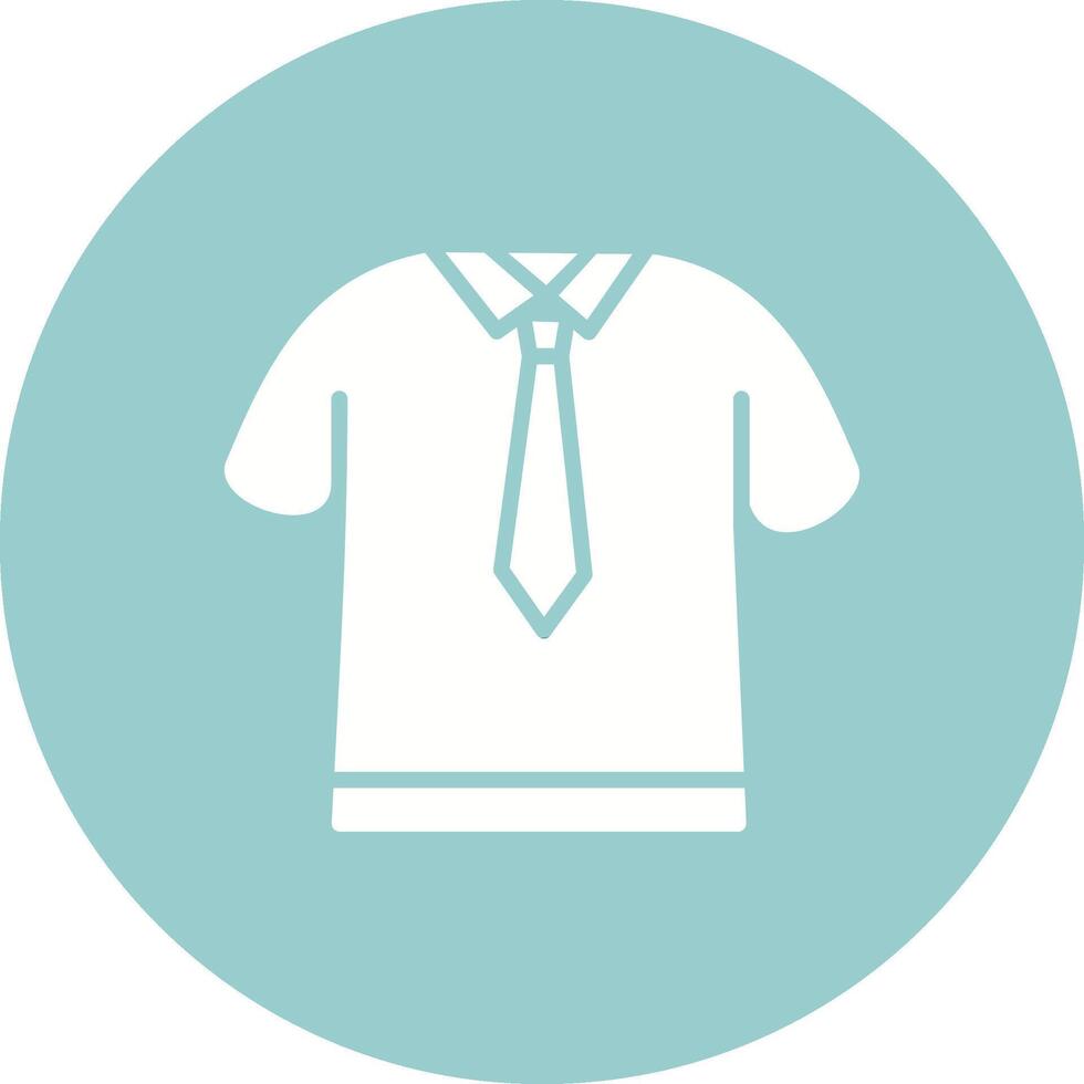 Shirt and Tie Vector Icon