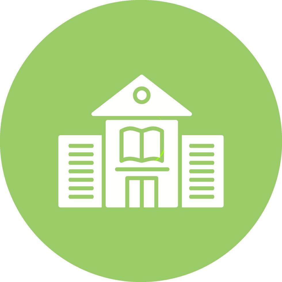 Library Building Vector Icon