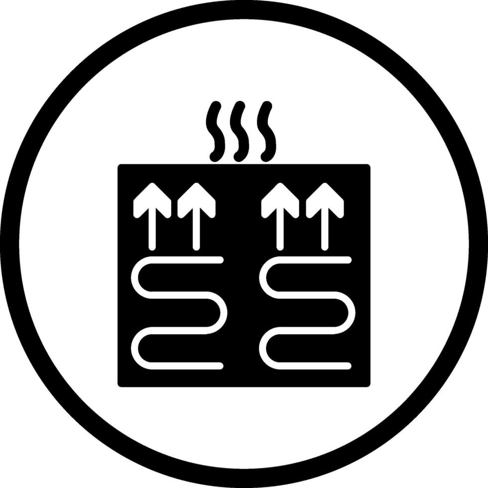 Underfloor Heating Vector Icon