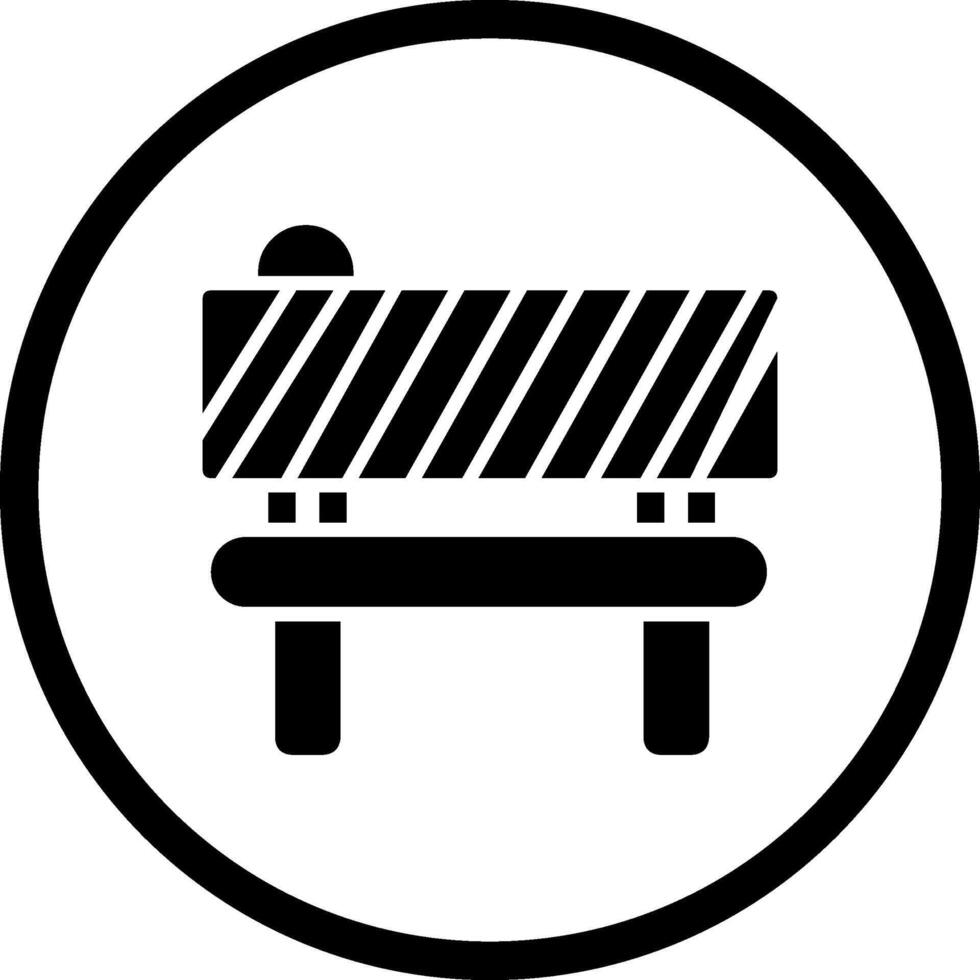 Barrier Vector Icon