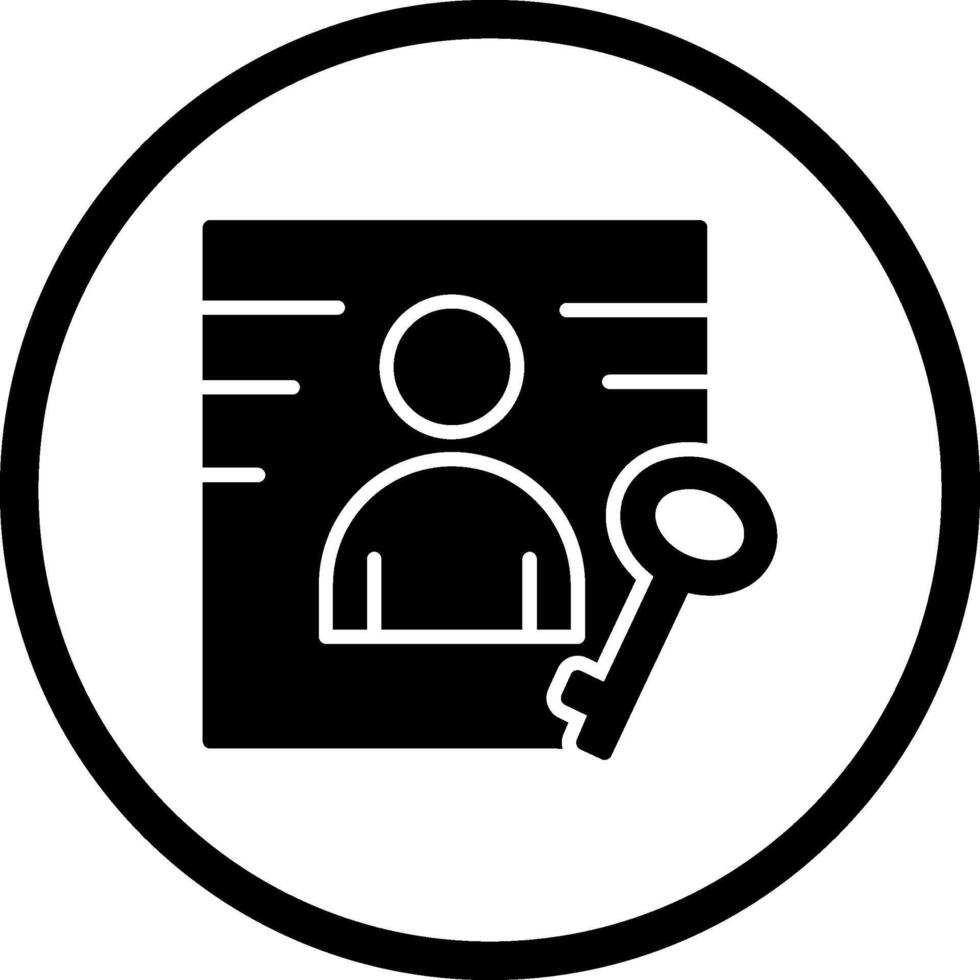 Business Key Vector Icon