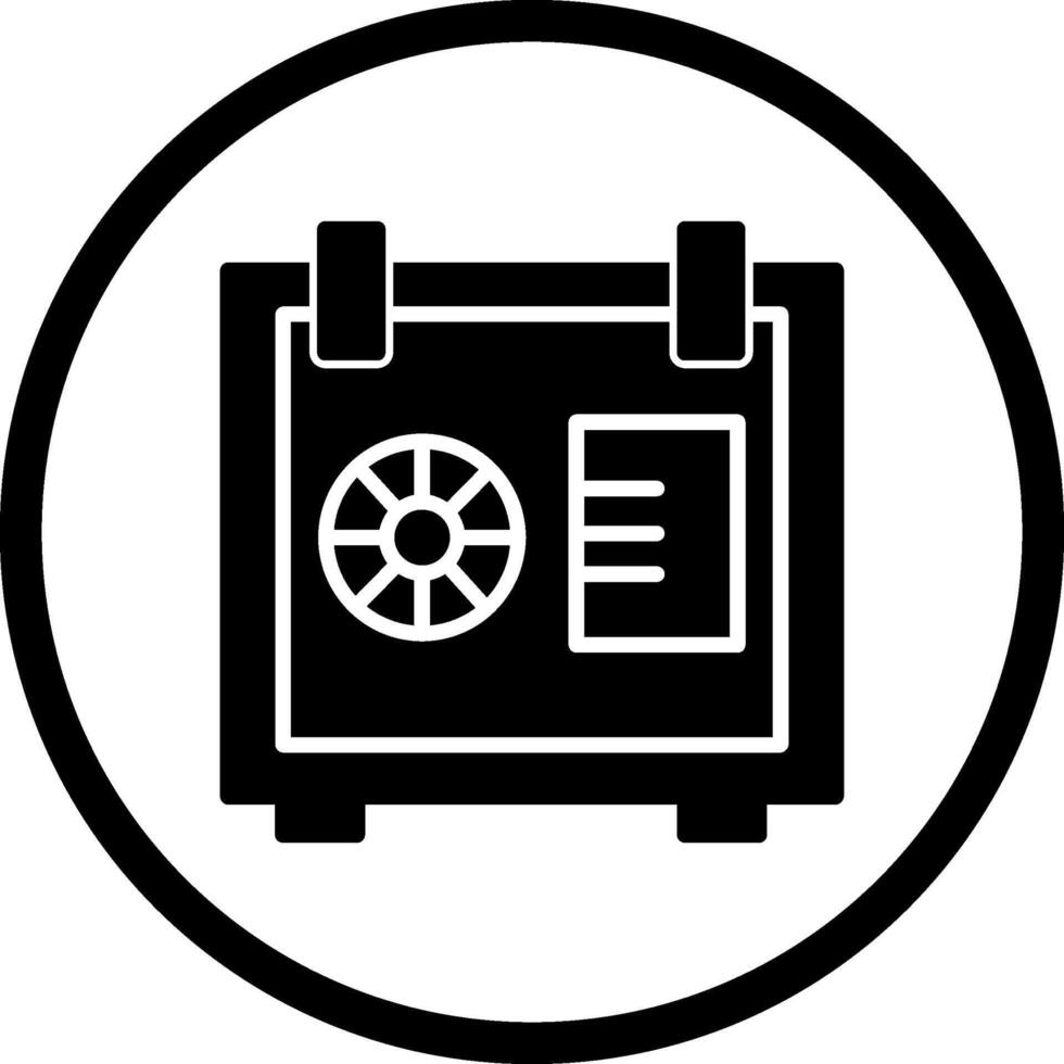 Safe Box Vector Icon