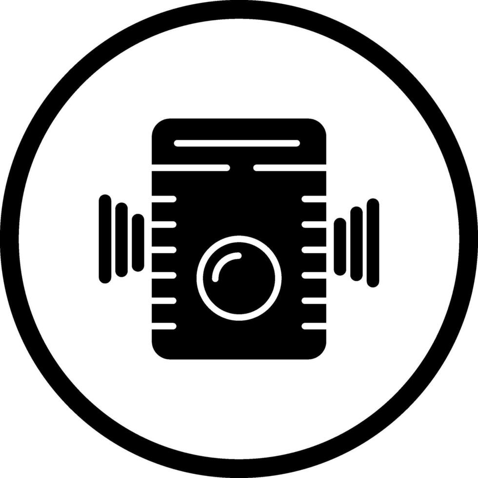 icono de vector de timbre