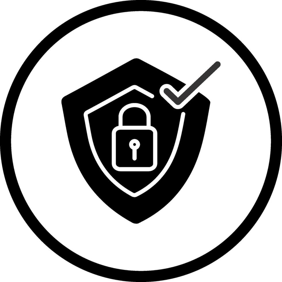 Verified Protection Vector Icon
