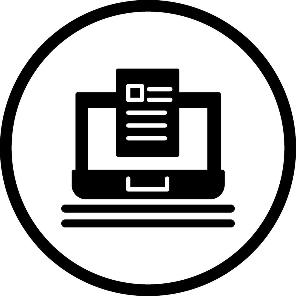 Blog Vector Icon